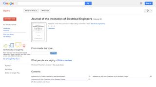
                            4. Journal of the Institution of Electrical Engineers