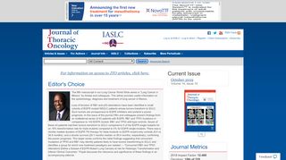 
                            1. Journal of Thoracic Oncology: Home Page
