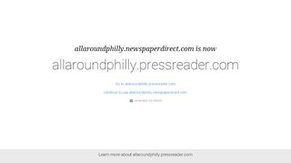 
                            8. Journal Register All Around Philly ePaper