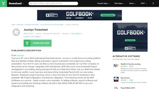 
                            9. Journyx Timesheet - Free download and software reviews ...