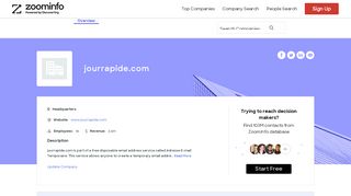 
                            9. jourrapide.com - Overview, News & Competitors | ZoomInfo.com