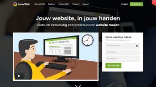 
                            5. jouwweb.nl - #1 Gratis Website Maken 2019