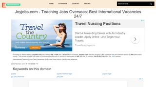 
                            7. Joyjobs.com: Teaching Jobs Overseas: Best International ...