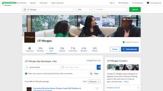 
                            9. J.P. Morgan Api developer Jobs | Glassdoor