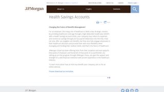 
                            7. J.P. Morgan | Health Savings Accounts