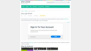 
                            8. JPay Login Mobile | JPay Login