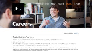 
                            8. JPL | Careers Center | Welcome