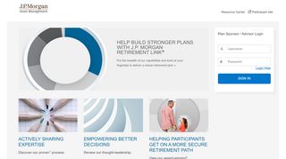 
                            5. J.P.Morgan - Asset Management - Retirement Link sm