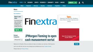 
                            3. JPMorgan Fleming to open cash management portal - Finextra