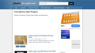 
                            1. jQuery login Plugins | jQuery Script