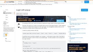 
                            7. jquery - Login with popup - Stack Overflow