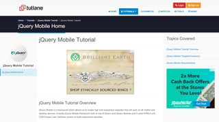 
                            9. jQuery Mobile Tutorial - Tutlane