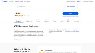 
                            4. JRMC Careers and Employment | Indeed.com