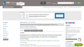 
                            8. JRP - Development of a Web Portal for Physical Activity and ...