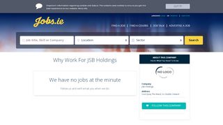 
                            8. JSB Holdings Careers, JSB Holdings Jobs in Ireland jobs.ie