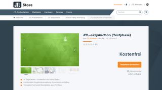 
                            2. JTL-eazyAuction Testphase buchen | JTL-Store