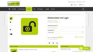 
                            8. JTL-Shop Plugin: Mediendatei mit Login | wawi.ch