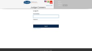 
                            2. Judge Careers: Log In