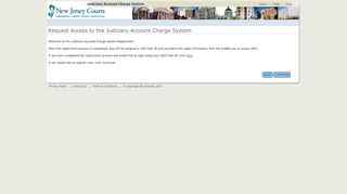 
                            3. Judiciary Account Charge System(JACS) - NJCourts Online: Login
