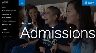 
                            8. Juilliard Admissions at The Juilliard School