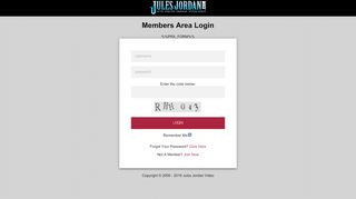 
                            1. JulesJordan.com - Members Login