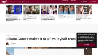 
                            9. Juliana Gomez makes it to UP volleyball team | PEP.ph