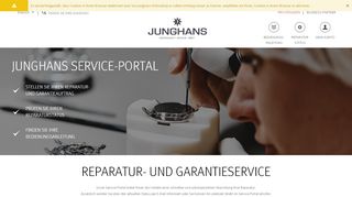 
                            1. Junghans Online-Service-Portal - Junghans Meister