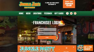 
                            6. Jungle Jim's Eatery – Franchisee Login