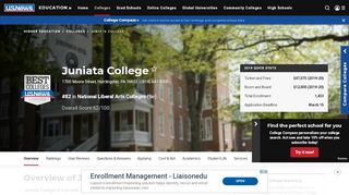 
                            8. Juniata College - Profile, Rankings and Data | US News Best Colleges