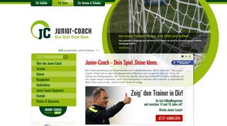 
                            3. Junior-Coach - Dein Spiel. Deine Ideen.