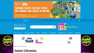 
                            9. Junior Librarian | Tried and Tested | Teach Primary