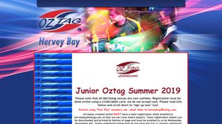
                            4. Junior Sign On - hervey bay oztag