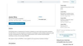 
                            2. Junior Silva - Co-founder and CEO - Anapro | LinkedIn