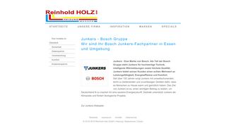 
                            8. Junkers - Reinhold Holz GmbH | Gas - Heizung - Wasser | Ihr ...