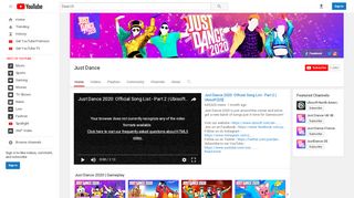 
                            1. Just Dance - YouTube