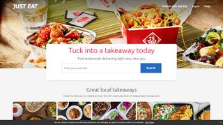 
                            1. JUST EAT - Order takeaway online from 30,000+ food ...