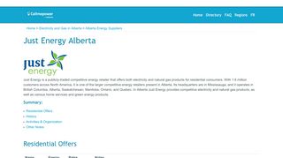 
                            6. Just Energy Alberta - callmepower.ca