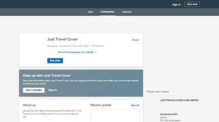 
                            4. Just Travel Cover | LinkedIn