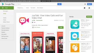 
                            2. JusTalk - Free Video Calls and Fun Video Chat - Apps on ...