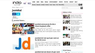 
                            9. Justdial : Latest News, Videos and Photos on Justdial ...