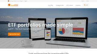 
                            2. justETF: ETF portfolios made simple