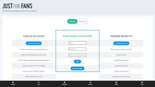 
                            1. JUSTFOR.FANS Login