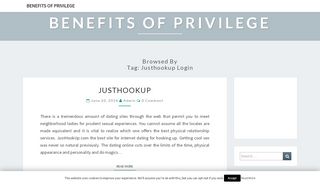
                            9. justhookup login Archives - Benefits of Privilege