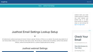 
                            8. Justhost Email Settings | Justhost Webmail | …