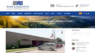 
                            9. Justice of the Peace Harris County Precinct 8 Place 1 – Bankruptcy Blog