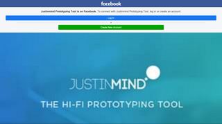 
                            6. Justinmind Prototyping Tool - m.facebook.com