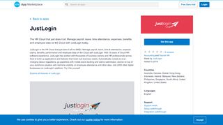 
                            9. JustLogin | Xero App Marketplace UK - apps.xero.com