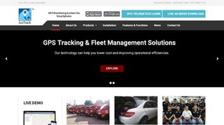 
                            2. Justrack – Your GPS Locator Specialist