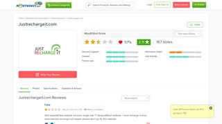 
                            6. JUSTRECHARGEIT.COM - Reviews | online | Ratings | Free