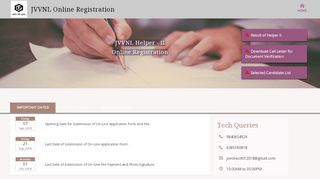 
                            6. JVVNL Online Registration